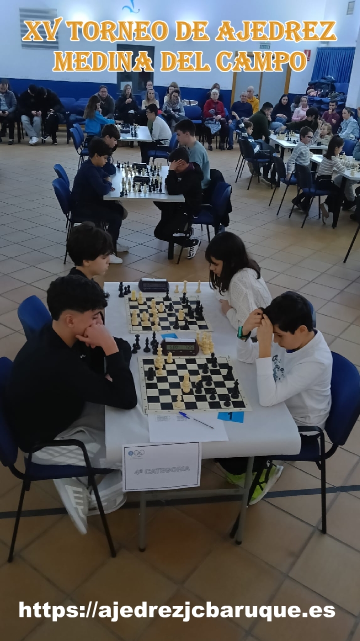 XV TORNEO AJEDREZ NAVIDADES MEDINA DEL CAMPO 2026
