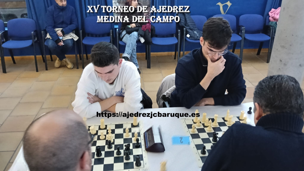 XV TORNEO AJEDREZ NAVIDADES MEDINA DEL CAMPO 2026