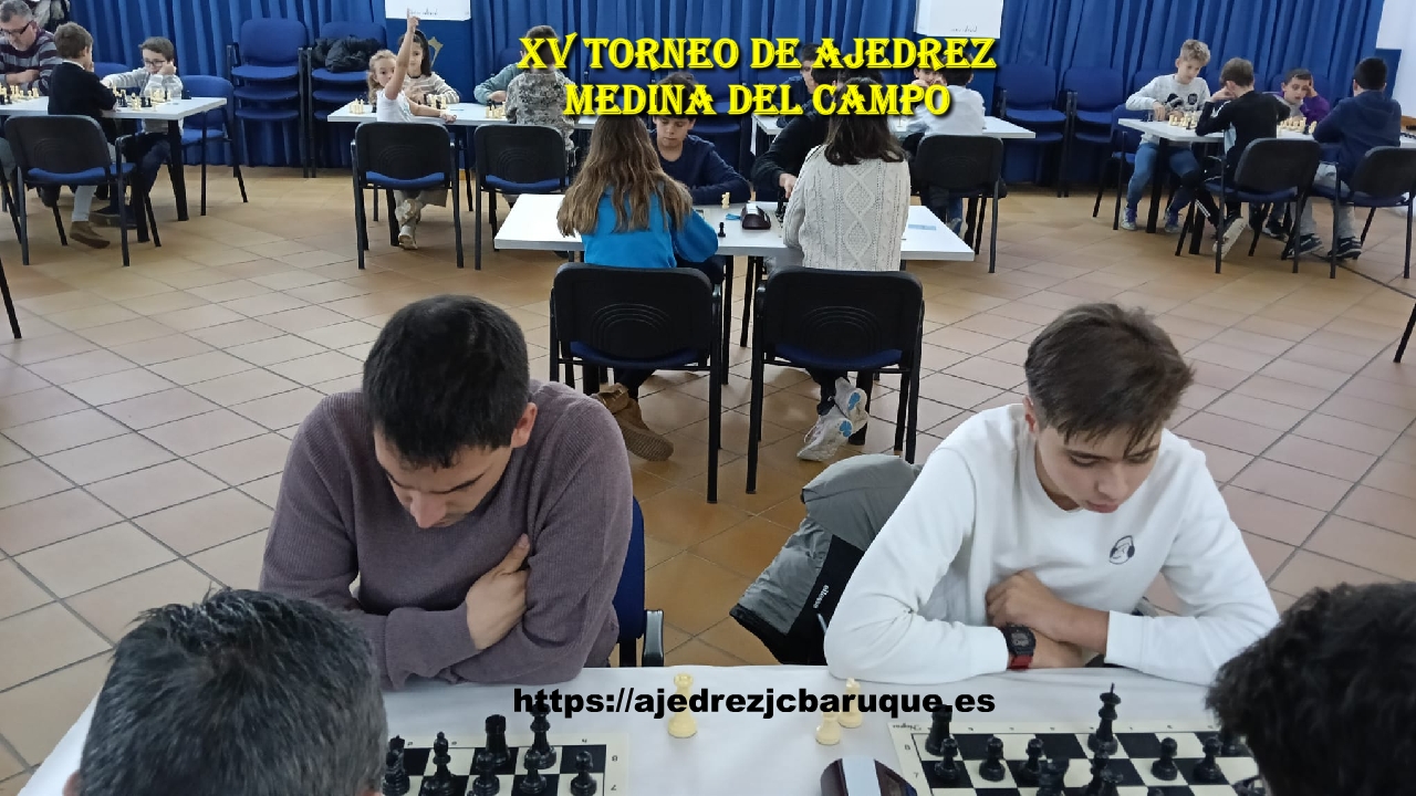 XV TORNEO AJEDREZ NAVIDADES MEDINA DEL CAMPO 2026