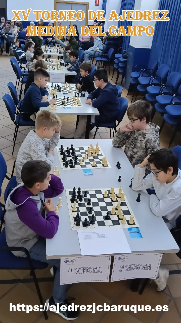 XV TORNEO AJEDREZ NAVIDADES MEDINA DEL CAMPO 2026