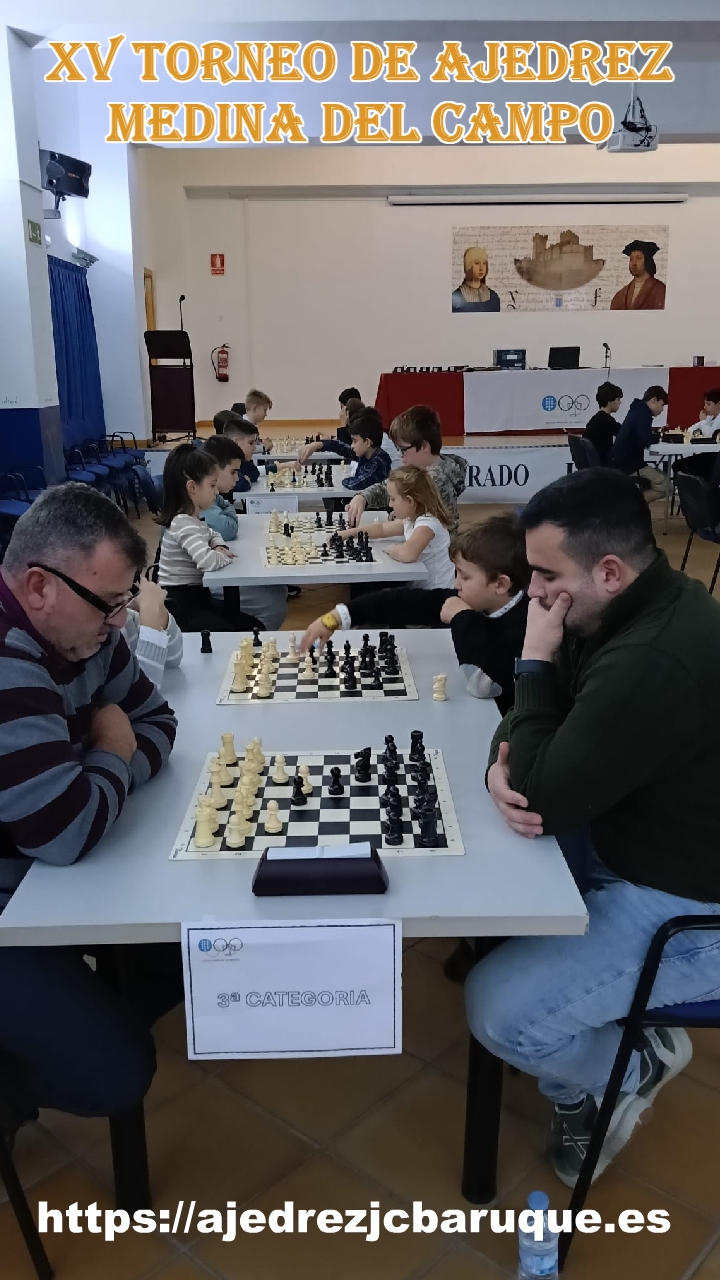 XV TORNEO AJEDREZ NAVIDADES MEDINA DEL CAMPO 2026