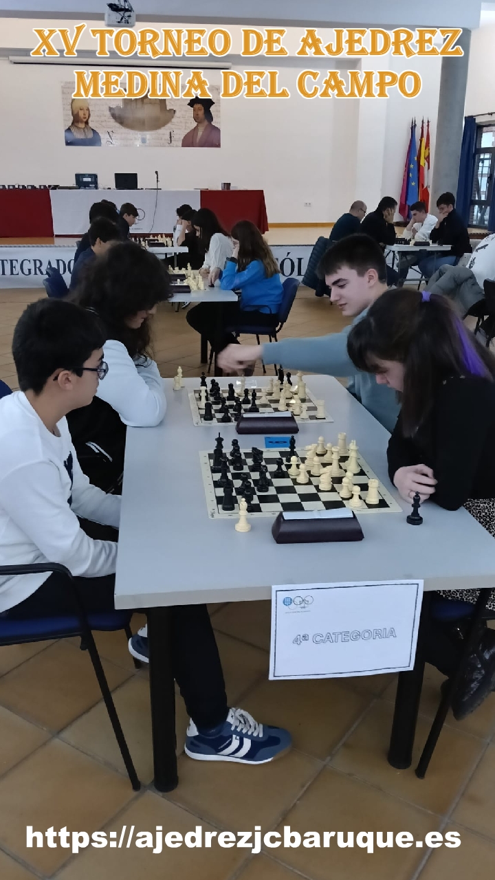 XV TORNEO AJEDREZ NAVIDADES MEDINA DEL CAMPO 2026