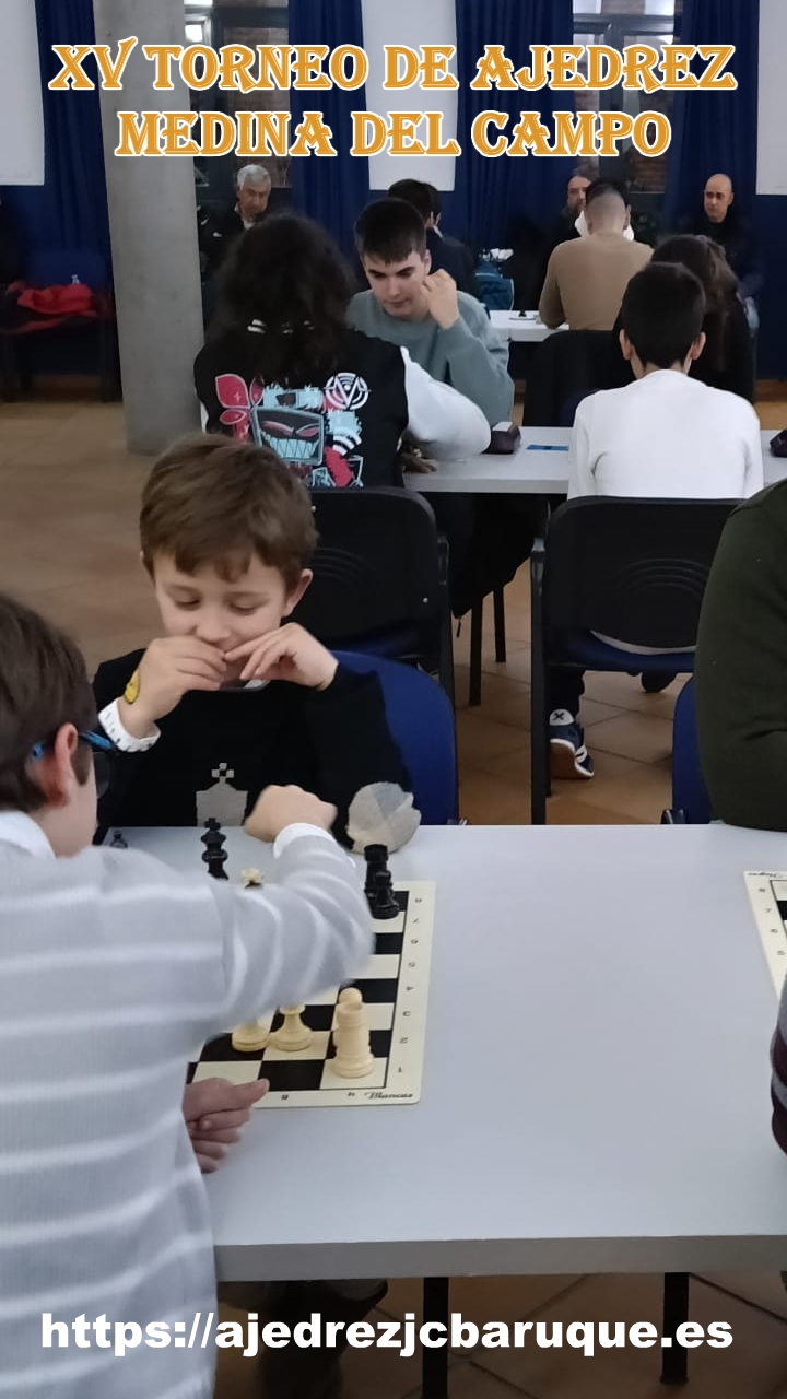 XV TORNEO AJEDREZ NAVIDADES MEDINA DEL CAMPO 2026