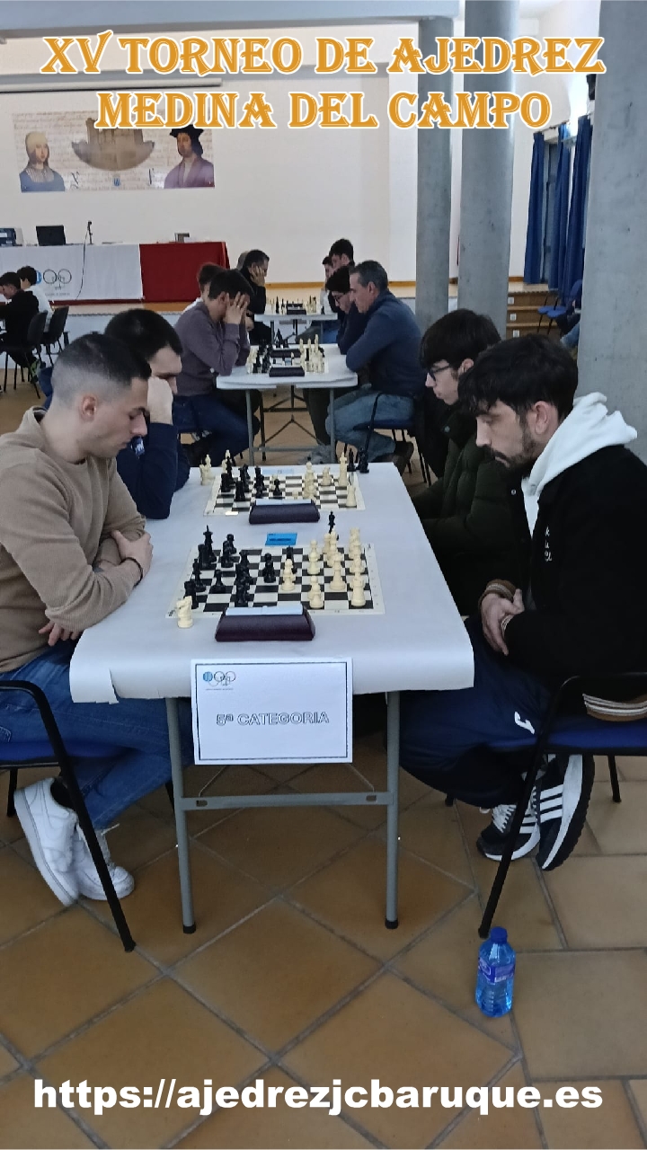 XV TORNEO AJEDREZ NAVIDADES MEDINA DEL CAMPO 2026