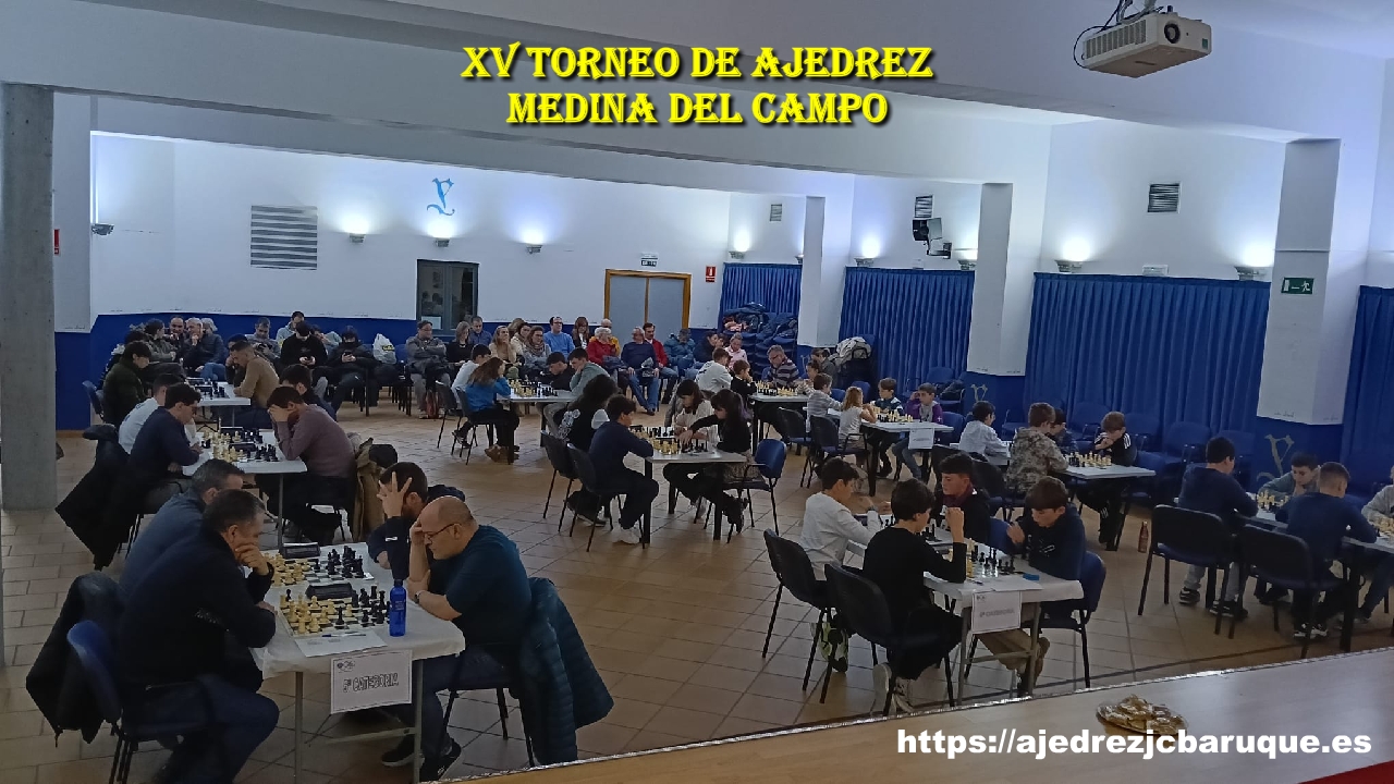 XV TORNEO AJEDREZ NAVIDADES MEDINA DEL CAMPO 2026