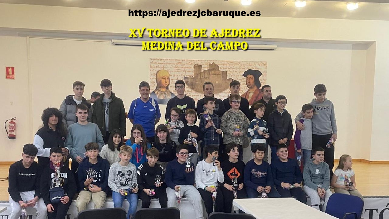 XV TORNEO AJEDREZ NAVIDADES MEDINA DEL CAMPO 2026